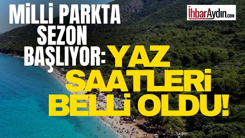 Dilek Yarımadası Büyük Menderes Deltası Milli Parkı içerisinde yer alan