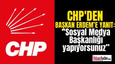 AK Parti Aydın İl Başkanı Mehmet Erdem ile CHP Aydın