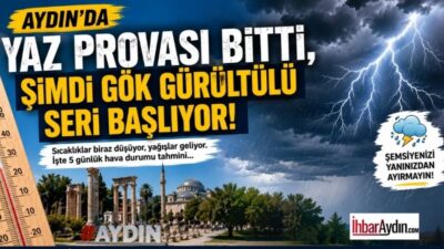 Tam Aydın’a yaz geldi derken, sıcaklara alışmaya çalışan vatandaşlar için