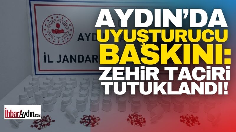 Aydın’ın Efeler ilçesinde düzenlenen uyuşturucu operasyonunda satışa hazır 3 bin