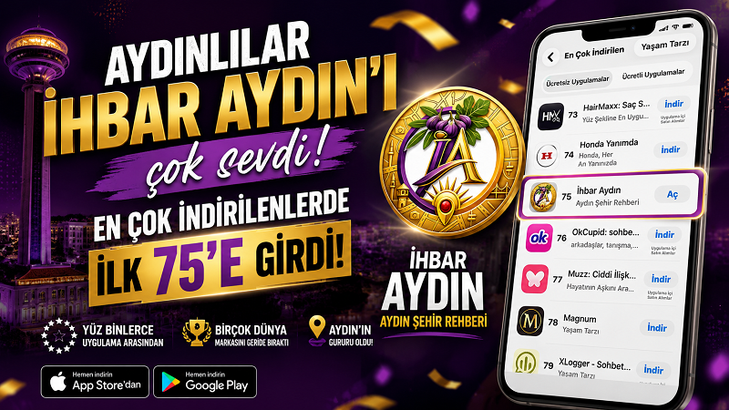 Aydın’da İhbar Aydın Medya Şirketi’nin geliştirdiği Şehir Rehberi tarzındaki mobil
