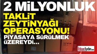 Aydın’ın Köşk ilçesinde jandarma ekiplerince durdurulan araçta yapılan aramada piyasa