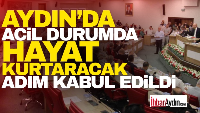 Aydın Büyükşehir Belediyesi Meclisi toplantısında alınan kararla Efeler ilçesindeki 300