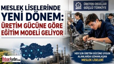 Milli Eğitim Bakanlığı’nın mesleki eğitimde hayata geçirmeye hazırlandığı yeni modelle,