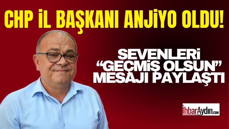 Cumhuriyet Halk Partisi İl Başkanı Hikmet Saatçı bugün öğle saatlerinde