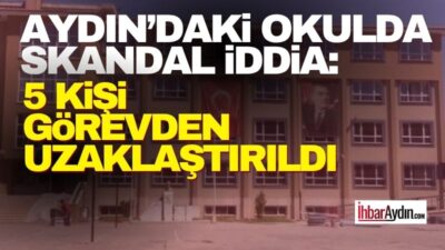 Aydın’ın Efeler ilçesinde bulunan Osman Yozgatlı Ortaokulu ile ilgili ortaya