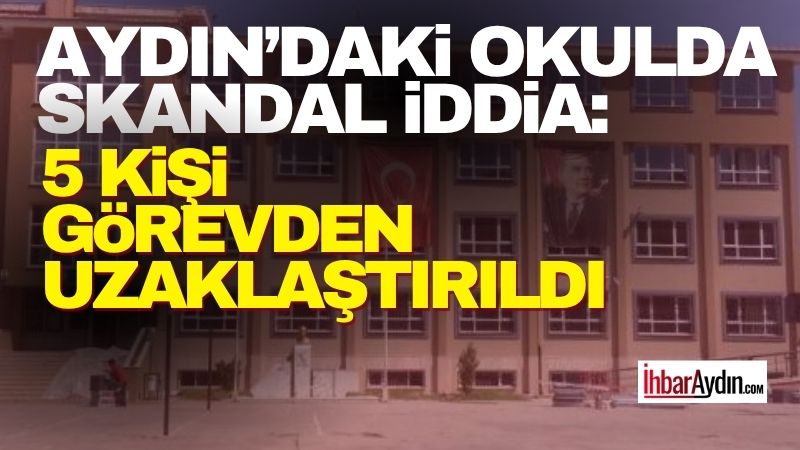 Aydın’ın Efeler ilçesinde bulunan Osman Yozgatlı Ortaokulu ile ilgili ortaya