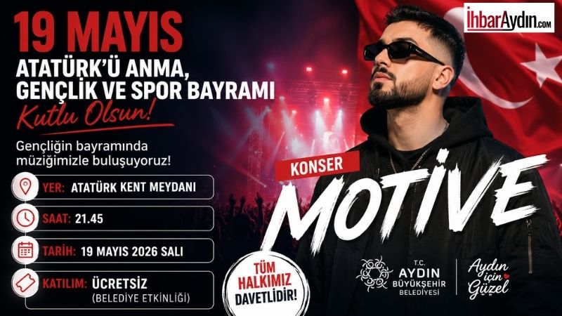 Motive, 19 Mayıs Atatürk’ü Anma, Gençlik ve Spor Bayramı kapsamında