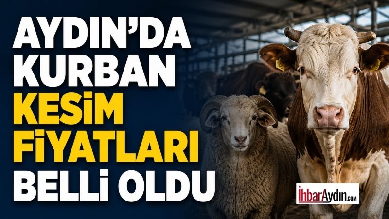 Kurban Bayramı öncesi Aydın Kasaplar ve Celepler Odası tarafından 2025