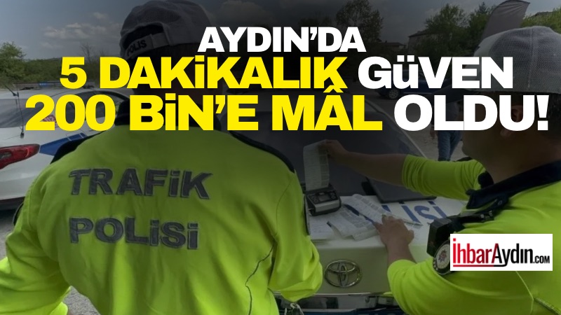 Efeler ilçesinde 19 yaşındaki gence, kısa süreliğine arkadaşına emanet ettiği