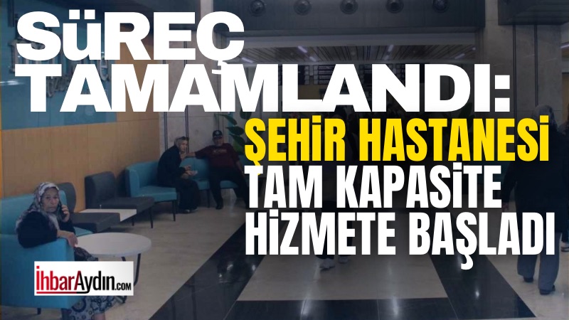 Aydın’ın Efeler ilçesinde yapımı tamamlanan ve ayda ortalama 450 bin