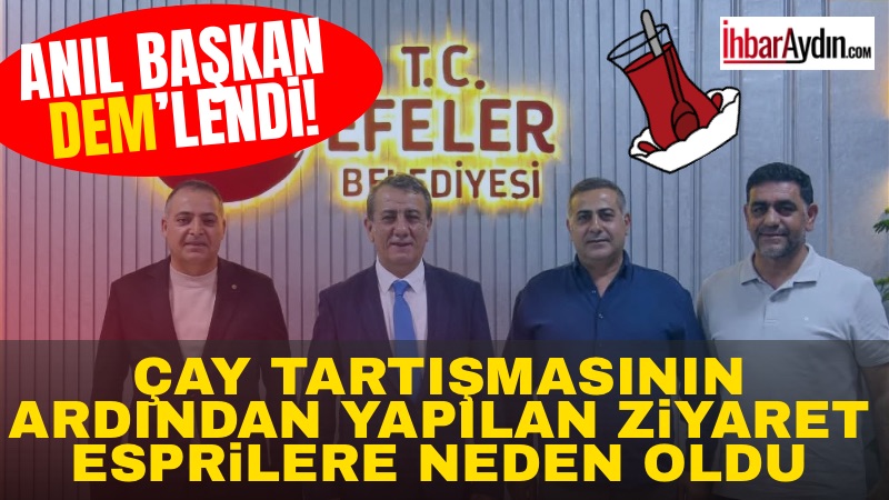 Aydın Büyükşehir Belediyesi Başkanı Özlem Çerçioğlu’nun kentin en işlek noktası