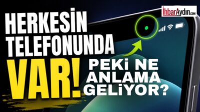 Son zamanlarda akıllı telefon kullanıcılarının ekranında sıkça beliren küçük yeşil