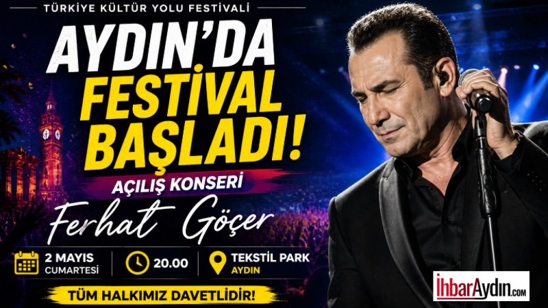 Aydın’da düzenlenen Türkiye Kültür Yolu Festivali bugün başlıyor. Festivalin açılış