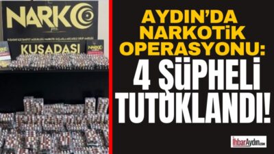 Aydın İl Emniyet Müdürlüğü’ne bağlı Aydın İl Emniyet Müdürlüğü ekipleri