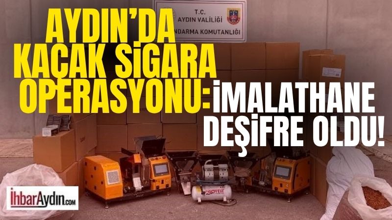 Aydın’ın Efeler ilçesinde bir ikamet ve iş yerinde yapılan aramada