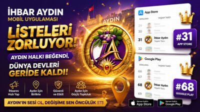 Aydın’da İhbar Aydın Medya Şirketi’nin geliştirdiği Şehir Rehberi tarzındaki mobil