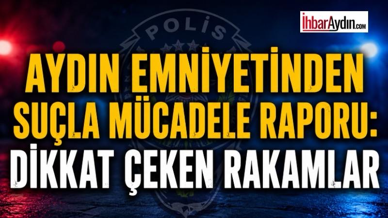 Aydın İl Emniyet Müdürlüğü, kent genelinde yürütülen çalışmalar kapsamında haftalık