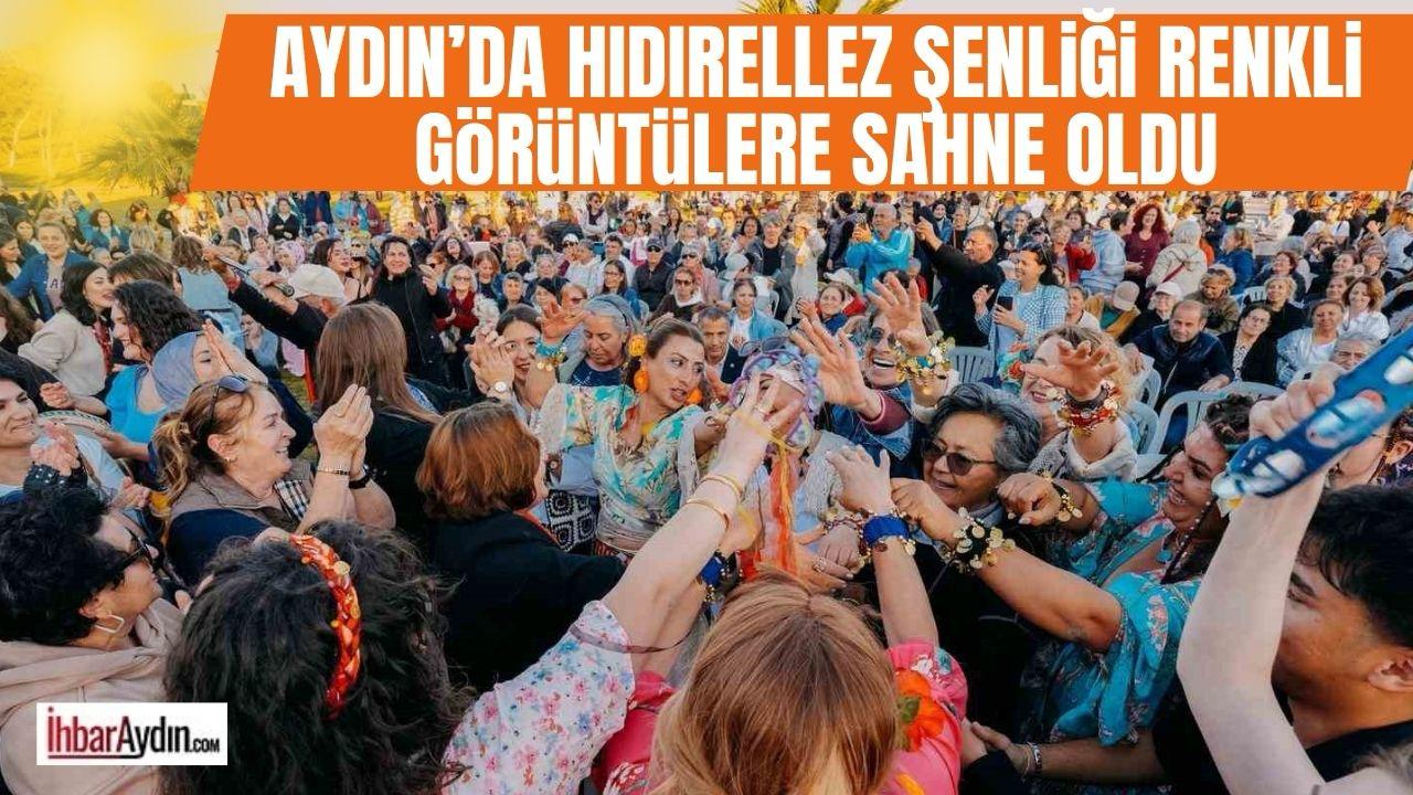 Aydın’ın Didim ilçesinde baharın habercisi Hıdırellez, Didim Belediyesi tarafından düzenlenen