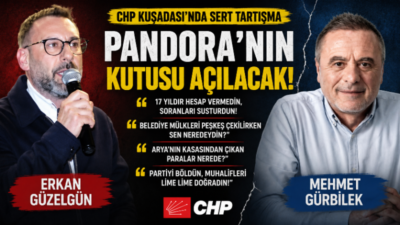 CHP Kuşadası’nda sular durulmuyor. CHP’li Erkan Güzelgün, uzun yıllardır CHP