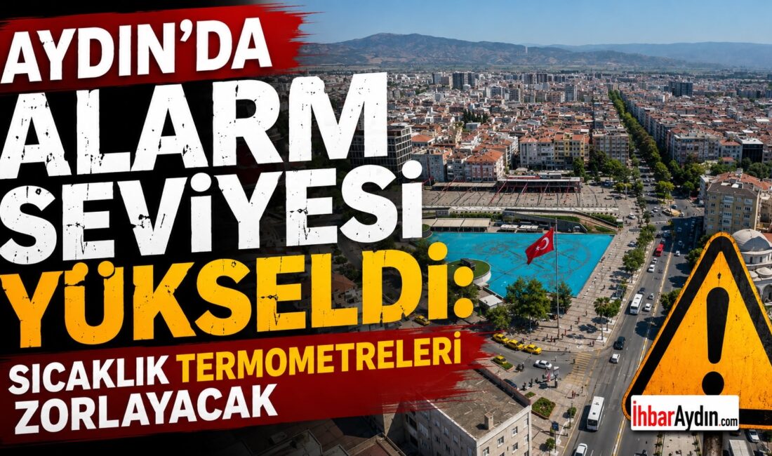 Aydın’da yeni hafta kavurucu sıcaklarla başlıyor. Meteoroloji verilerine göre kent