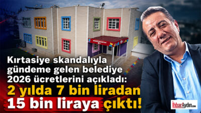 Efeler Belediyesi Gündüz Bakımevinde eğitim gören çocuklar üzerinden kazanılan paralara