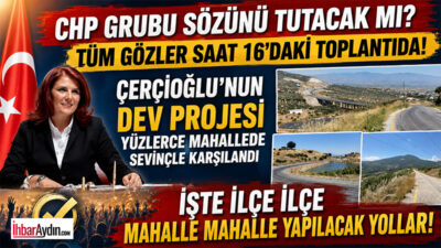 Aydın Büyükşehir Belediye Başkanı Özlem Çerçioğlu tarafından Aydın’ın dört bir