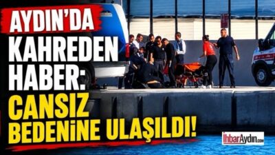Aydın’ın Didim ilçesinde balık avlamak için dalış yapan ve uzun