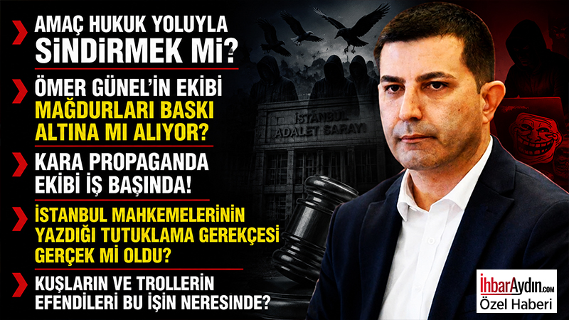 Aydın ve Kuşadası Kamuoyu bir süredir, bazı gazetecilere ve rüşvet