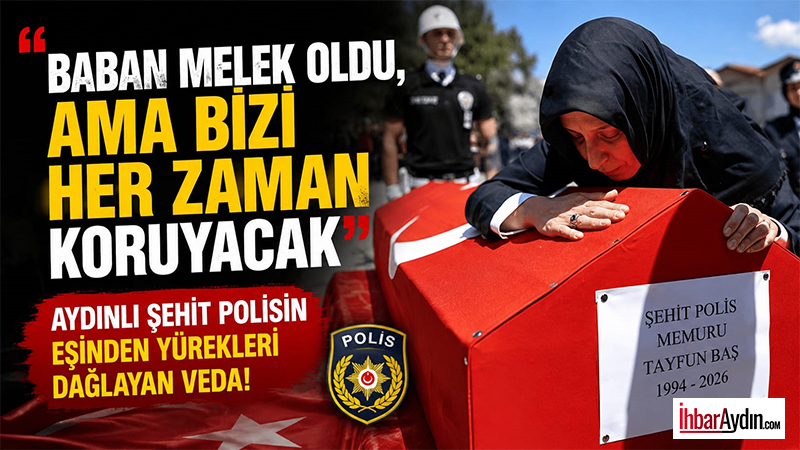Aydınlı şehit polisin eşinden yürekleri dağlayan veda! Muğla’nın Menteşe ilçesinde KADES ihbarı üzerine gittiği güzellik merkezinde işletme