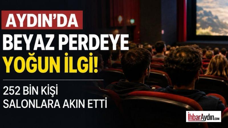 Aydın’da sinema kültürüne olan ilgi dikkat çekici seviyeye ulaştı. Kentte