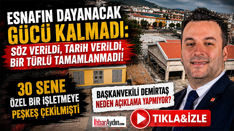 Kuşadası’nın merkezinde 2023 yılında ihalesi yapılan ve Kuşadası Belediyesi Eski