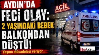 Aydın’ın Nazilli ilçesine bağlı Yıldıztepe Mahallesi’nde meydana gelen talihsiz olay,