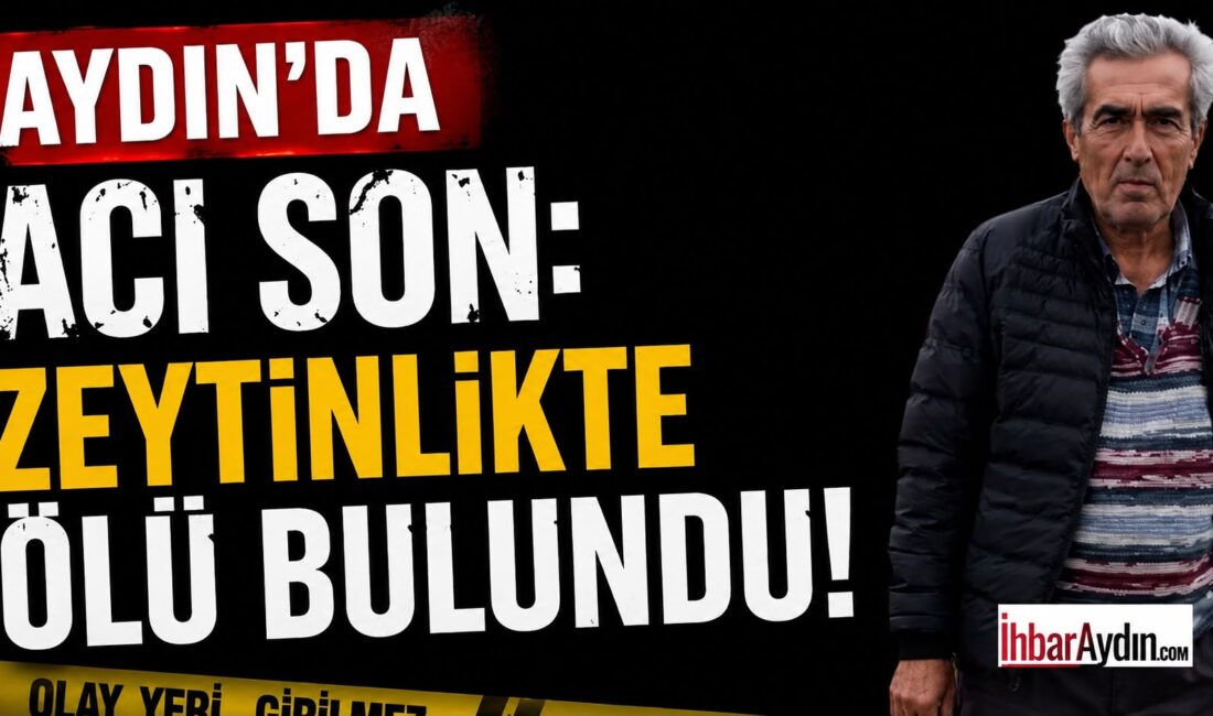 Aydın’ın Çine ilçesinde Çatlı Mahallesi’nde yaşayan Ercan Sayan(56), zeytinlik alanda