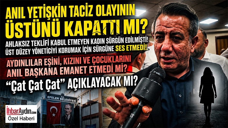 8 Mart Dünya Kadınlar Günü’nde Efeler Belediyesinde ortaya çıkan taciz iddiaları