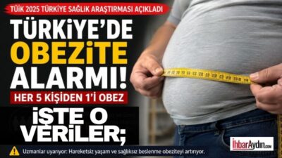 Türkiye İstatistik Kurumu’nun (TÜİK) 2025 Türkiye Sağlık Araştırması sonuçları, ülkede
