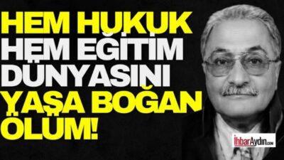 Aydın Barosu, meslektaşları Avukat Mustafa Üstünbıçak’ın vefat ettiğini duyurdu. Üstünbıçak’ın