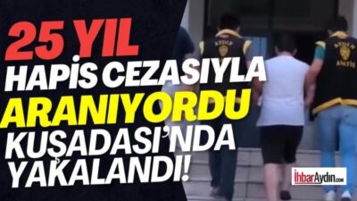 Aydın İl Emniyet Müdürlüğü ekipleri tarafından aranan şahısların yakalanmasına yönelik