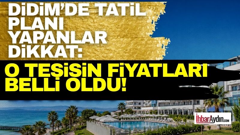 Aydın Adnan Menderes Üniversitesi bünyesinde hizmet veren Didim Sosyal Tesisleri’nin