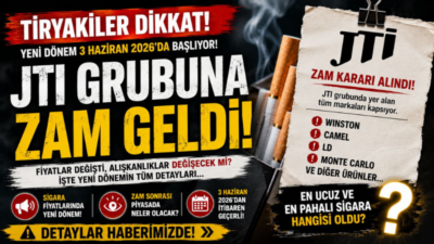 Tekel Bayileri Yardımlaşma Derneği (TBYD) tarafından paylaşılan yeni fiyat listesine
