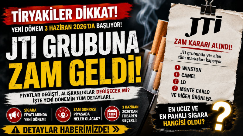 Sigaraya Zam : JTI Grubunda Fiyatlar Güncellendi Tekel Bayileri Yardımlaşma Derneği (TBYD) tarafından paylaşılan yeni fiyat listesine