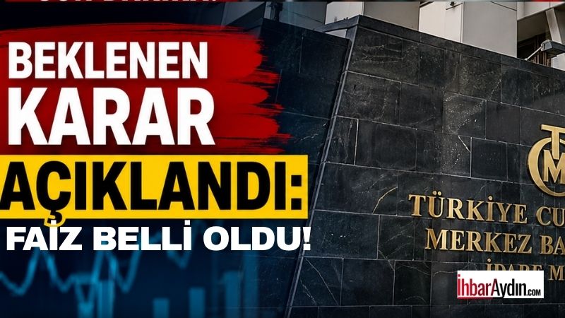 Türkiye Cumhuriyet Merkez Bankası (TCMB), politika faizini yüzde 37 seviyesinde