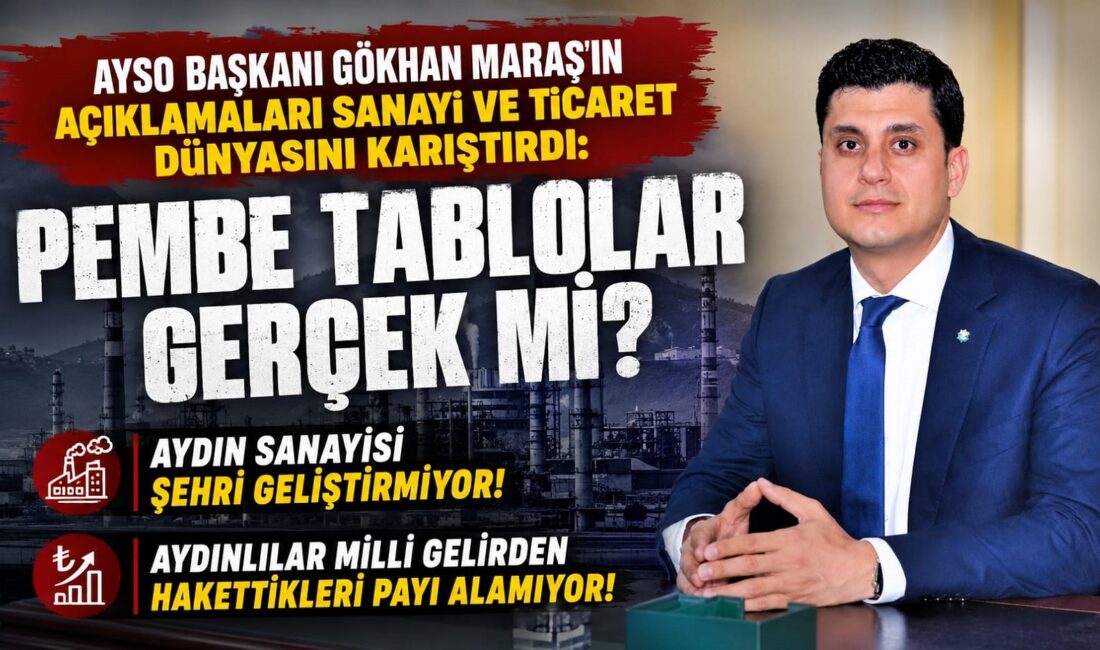 Aydın Sanayi Odası(AYSO) Başkanı Gökhan Maraş’ın yerel bir medya kuruluşuna