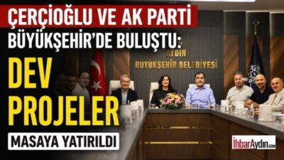 Aydın Büyükşehir Belediye Başkanı Özlem Çerçioğlu, AK Parti il ve