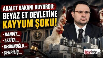 Adalet Bakanı Akın Gürlek, beyaz et sektöründe piyasa işleyişini bozarak