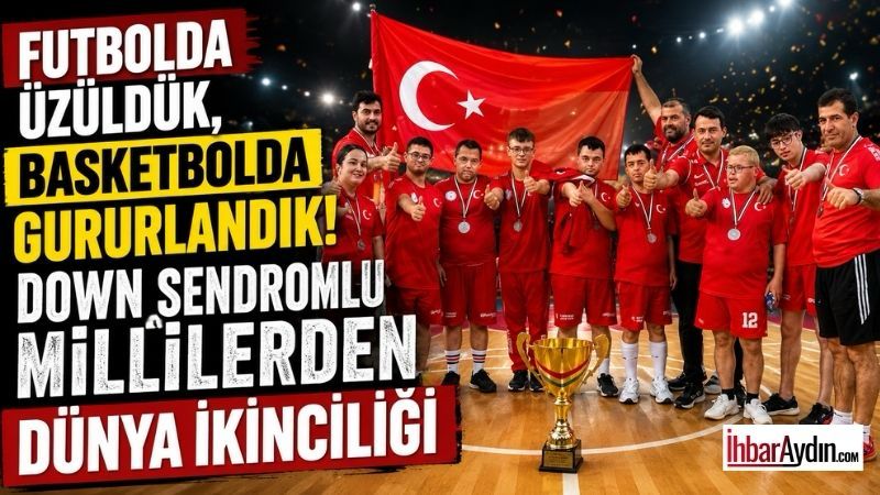 Futbolda Üzüldük, Basketbolda Gururlandık! Down Sendromlu Millilerden Dünya İkinciliği A Milli Futbol Takımı’nın Dünya Kupası’na erken veda etmesinin ardından,
