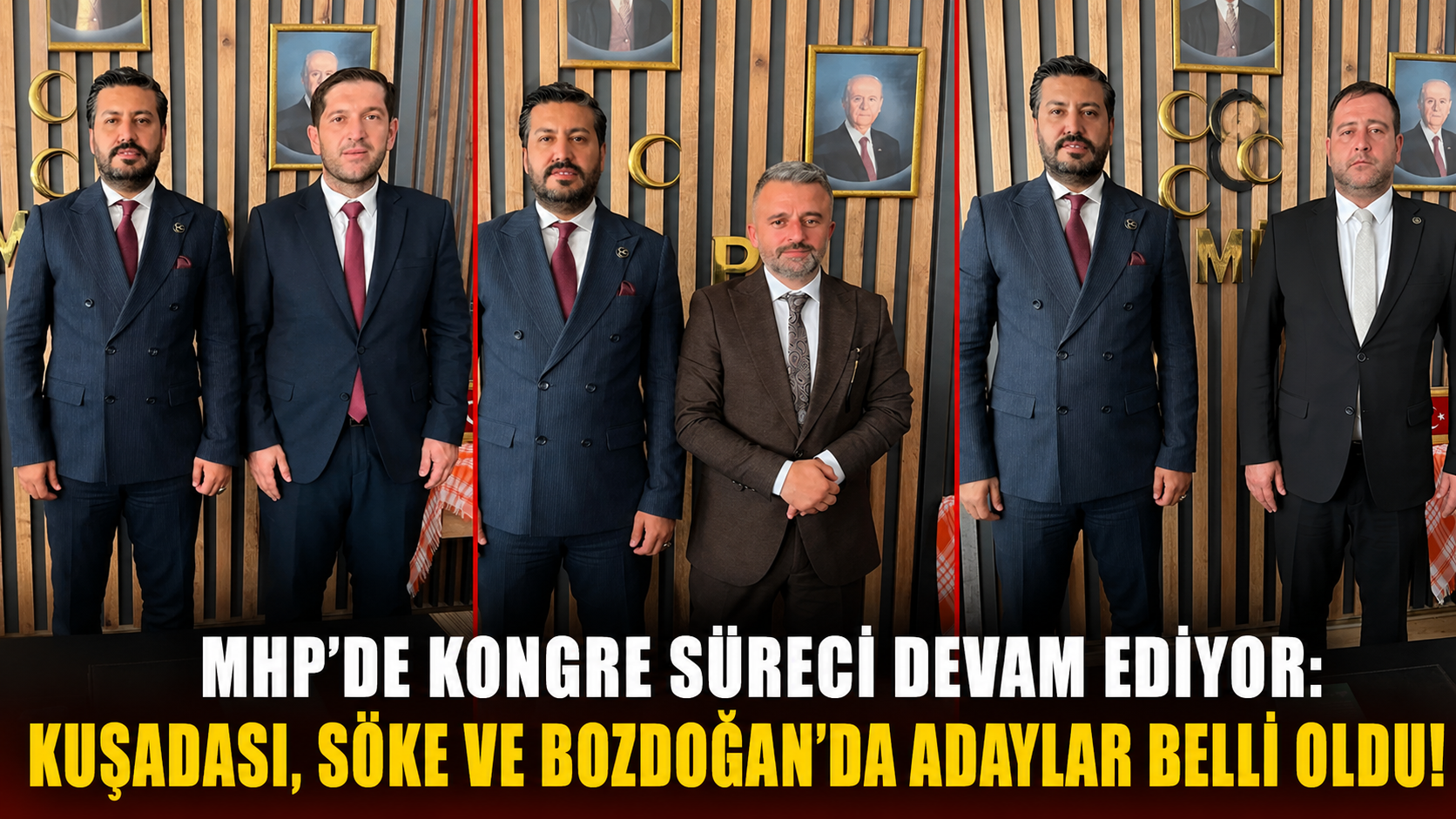 Milliyetçi Hareket Partisi (MHP) Aydın İl Başkanlığı, ilçe olağan kongreleri