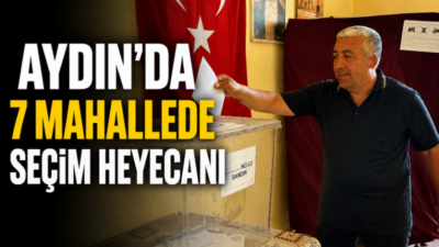 Yüksek Seçim Kurulu, Aydın’da 7 mahallede muhtarlık seçimi yapmak için
