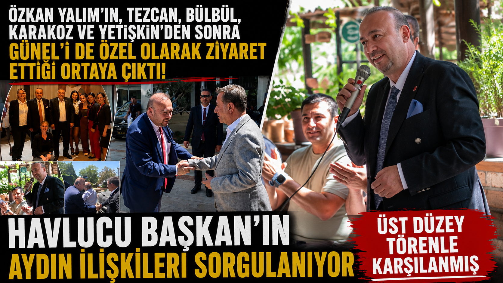 Gözaltına alındığı oteldeki havlulu fotoğraflarıyla gündemden düşmeyen ve tutuklanınca görevden