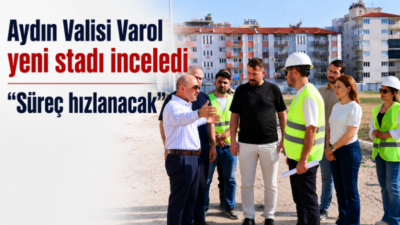 Aydın’ın Efeler ilçesinde eski Adnan Menderes Stadyumu’nun bulunduğu alanda inşa